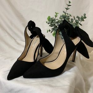Zara Basic Slingback Tie Pump
